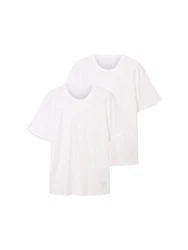 TOM TAILOR T-Shirt weiß
