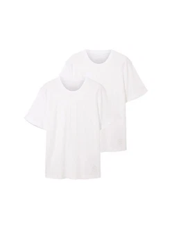 TOM TAILOR T-Shirt weiß