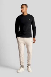 Lyle & Scott Langarmshirt Grün/Schwarz