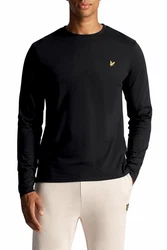 Lyle & Scott Langarmshirt Grün/Schwarz