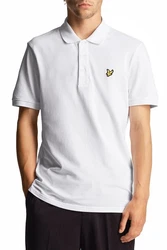 Lyle & Scott T-Shirt Poloshirt Gold/Weiß/Gelb