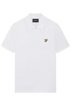 Lyle & Scott T-Shirt Poloshirt Gold/Weiß/Gelb