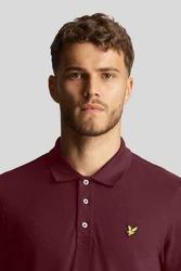 Lyle & Scott T-Shirt Poloshirt Dunkelrot/Bordeaux
