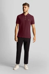 Lyle & Scott T-Shirt Poloshirt Dunkelrot/Bordeaux