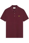 Lyle & Scott T-Shirt Poloshirt Dunkelrot/Bordeaux