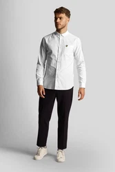 Lyle & Scott Langarmhemd mit Brusttasche 