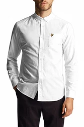 Lyle & Scott Langarmhemd mit Brusttasche 