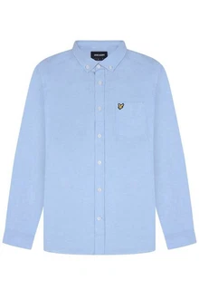Lyle & Scott Langarmhemd mit Brusttasche 