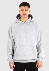Smilodox Hoodie Dawson Grau/Hellgrau