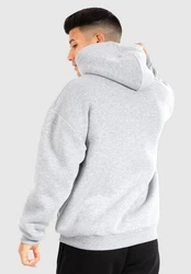 Smilodox Hoodie Dawson Grau/Hellgrau