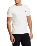 Lyle & Scott T-Shirt Plain Weiß/Grün/Gold
