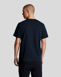 Lyle & Scott T-Shirt Plain Dunkelblau/Blau