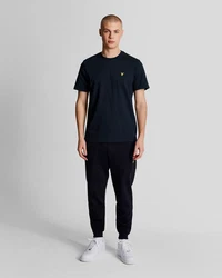 Lyle & Scott T-Shirt Plain Dunkelblau/Blau