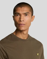 Lyle & Scott T-Shirt Plain Khaki/Dunkelgrün/Gelb/Grau/Dunkelbraun