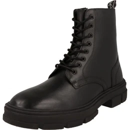 2-15201-41 Herren Komfort Schuhe Mode Boots Glattleder Schnrstiefel Reiverschluss