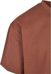 Urban Classics T-Shirt Heavy Oversized Tee Braun/Orange/Rot