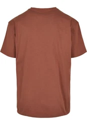 Urban Classics T-Shirt Heavy Oversized Tee Braun/Orange/Rot