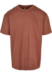 Urban Classics T-Shirt Heavy Oversized Tee Braun/Orange/Rot