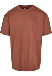 Urban Classics T-Shirt Heavy Oversized Tee Braun/Orange/Rot