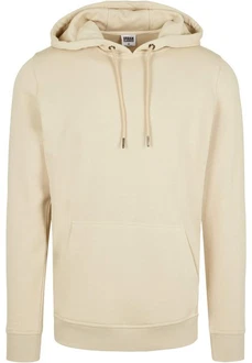URBAN CLASSICS Sweatshirt Urban Classics Herren Basic Terry Hoody Khaki/Beige