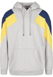 Urban Classics Sweatshirt Herren Oversize 3-Tone Hoody 