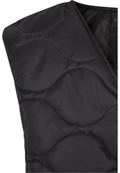 URBAN CLASSICS Jerseyweste Zipped Gilet Schwarz