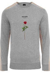 MisterTee Rundhalspullover MisterTee Herren Lost Youth Crewneck Rose