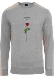 MisterTee Rundhalspullover MisterTee Herren Lost Youth Crewneck Rose