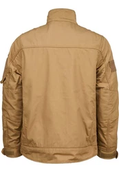 Brandit Fleecejacke Ripstop Jacket (1-St) Braun/Khaki/Beige