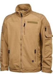 Brandit Fleecejacke Ripstop Jacket (1-St) Braun/Khaki/Beige