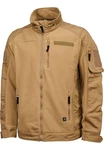 Brandit Fleecejacke Ripstop Jacket (1-St) Braun/Khaki/Beige