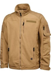 Brandit Fleecejacke Ripstop Jacket (1-St) Braun/Khaki/Beige