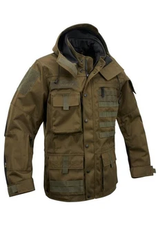Brandit Performance Outdoorjacke Braun/Dunkelgrün