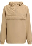 URBAN CLASSICS Anorak Recycled Basic Pull Over Jacket (1-St) Braun/Beige/Khaki