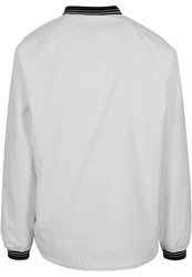 Urban Classics Rundhalspullover Warm Up Pull Over (1-tlg) Grau/Weiß/Hellgrau