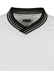 Urban Classics Rundhalspullover Warm Up Pull Over (1-tlg) Grau/Weiß/Hellgrau