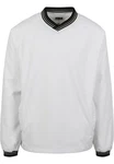 Urban Classics Rundhalspullover Warm Up Pull Over (1-tlg) Grau/Weiß/Hellgrau