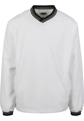 Urban Classics Rundhalspullover Warm Up Pull Over (1-tlg) Grau/Weiß/Hellgrau