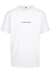 Upscale by Mister Tee Kurzarmshirt We Dream in Colors Tee Weiß/Rosa/Rot