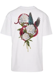 Upscale by Mister Tee Kurzarmshirt We Dream in Colors Tee Weiß/Rosa/Rot