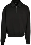 URBAN CLASSICS Rundhalspullover Shirt Collar Crew 