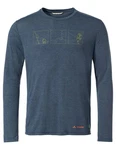 VAUDE Longsleeve Me Rosemoor LS T-Shirt III Hellblau/Dunkelblau/Blau/Türkis