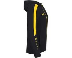Jako Kapuzensweatshirt Kapuzenjacke Power schwarz/citro