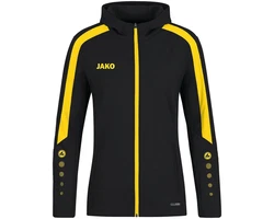 Jako Kapuzensweatshirt Kapuzenjacke Power schwarz/citro