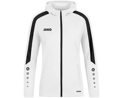 Jako Kapuzensweatshirt Kapuzenjacke Power weiss