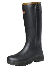 Gummistiefel Pheasant Game 18'' Leather Side-Zip Gummistiefel Herausnehmbare Innensohle, Stodmpfend