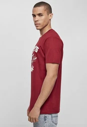 Merchcode T-Shirt Popeye Barber Shop Tee (1-tlg) Bordeaux/Dunkelrot/Rot