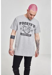 Merchcode T-Shirt Popeye Barber Shop Tee (1-tlg) Grau