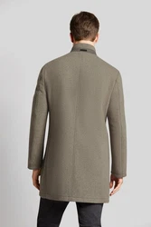 bugatti Wollmantel Design Braun/Grau/Beige/Khaki