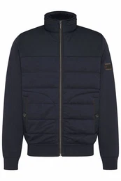 Sweatjacke mit Struktur